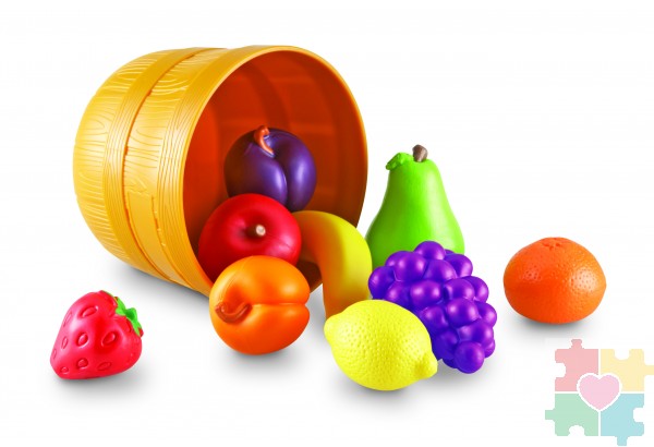 Развивающая игрушка "Фрукты в ведерке" (серия New Sprouts, 10 элементов)