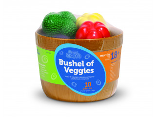 Развивающая игрушка «Овощи в ведерке» (серия New Sprouts, 10 элементов)