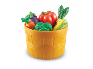 Развивающая игрушка «Овощи в ведерке» (серия New Sprouts, 10 элементов)