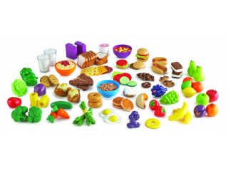 Развивающая игрушка Мы растем "Продукты", большой (серия New Sprouts, комплект для группы, 100 элементов)