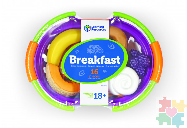 Развивающая игрушка Мы растем "Сытный Завтрак" (серия New Sprouts, 16 элементов)