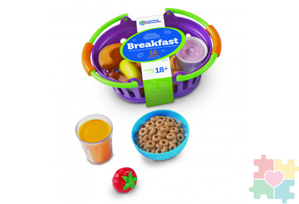 Развивающая игрушка Мы растем "Сытный Завтрак" (серия New Sprouts, 16 элементов)