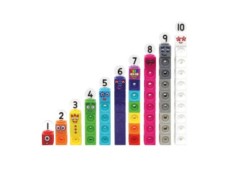 "Соединяющиеся кубики. Математические связи .Numberblocks", с карточками (251 элементов)