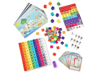 "Соединяющиеся кубики. Математические связи .Numberblocks", с карточками (251 элементов)