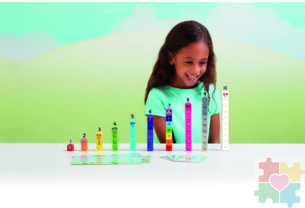 "Соединяющиеся кубики. Математические связи .Numberblocks", с карточками (251 элементов)