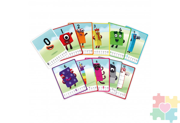 "Соединяющиеся кубики. Математические связи .Numberblocks", с карточками (251 элементов)