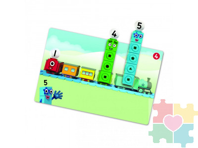 "Соединяющиеся кубики. Математические связи .Numberblocks", с карточками (251 элементов)