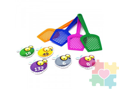 Развивающая игра "Прихлопни цифру!" (136 элементов)