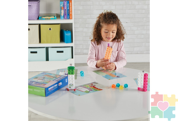 "Соединяющиеся кубики Numberblocks, с карточками. От 11 до 20"