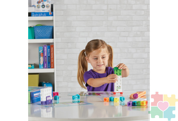 "Соединяющиеся кубики Numberblocks, с карточками. От 11 до 20"