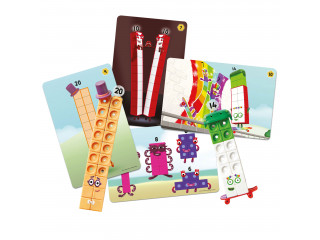 "Соединяющиеся кубики Numberblocks, с карточками. От 11 до 20"