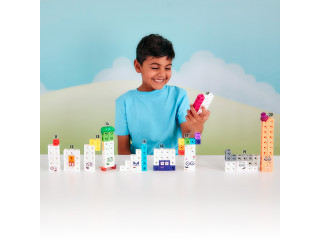 "Соединяющиеся кубики Numberblocks, с карточками. От 11 до 20"