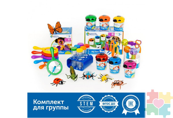 Юный энтомолог в детском саду (комплект для группы)