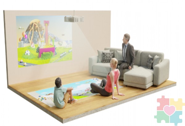 Интерактивный физкультурный комплекс Ronplay Sandbox 5 в 1 - увеличенная игровая площадь