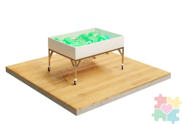 Интерактивная песочница Ronplay Sandbox 2 в 1 (стол + песочница)
