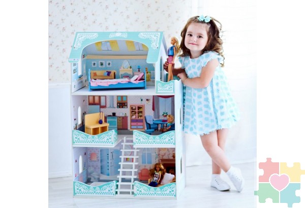 Кукольный домик "Вивьен Бэль" (с мебелью)