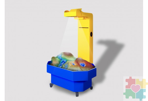 Интерактивная песочница - стол “Мини - Алмаз на колесиках”