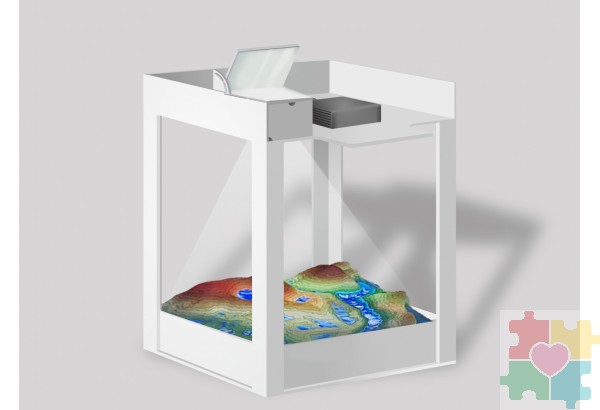 Интерактивная песочница - стол “Домик” с проектором