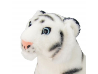 Мягкая игрушка Белый тигр, 20 см