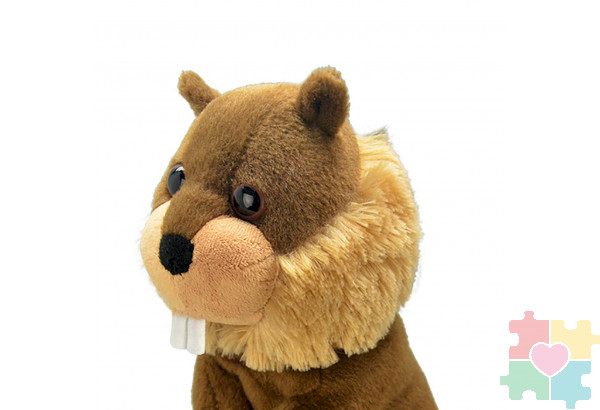 Мягкая игрушка Бобёр, 25 см