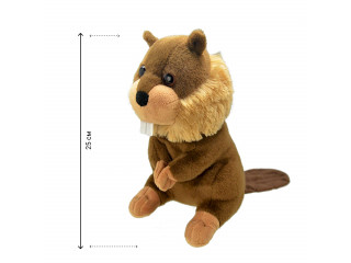 Мягкая игрушка Бобёр, 25 см