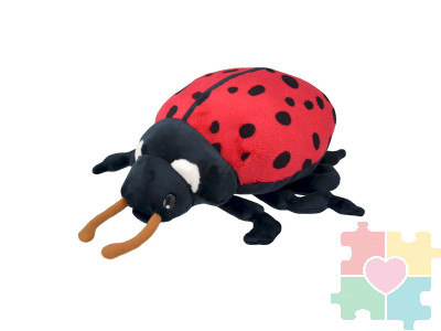 Мягкая игрушка Божья коровка, 20 см