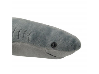 Мягкая игрушка Большая белая акула, 25 см