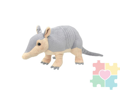 Мягкая игрушка Броненосец, 25 см