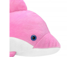 Мягкая игрушка Дельфин розовый, 25 см