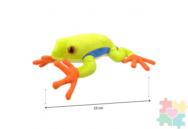 Мягкая игрушка Древесная лягушка, 25 см