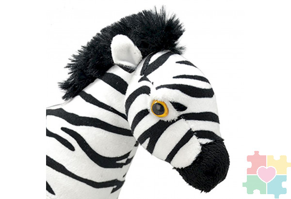 Мягкая игрушка Зебра, 25 см