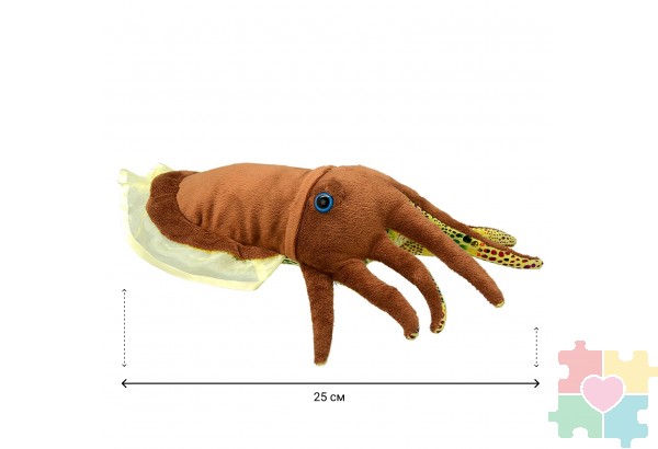 Мягкая игрушка Каракатица, 25 см