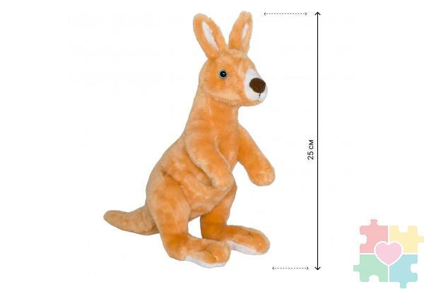 Мягкая игрушка Кенгуру, 25 см