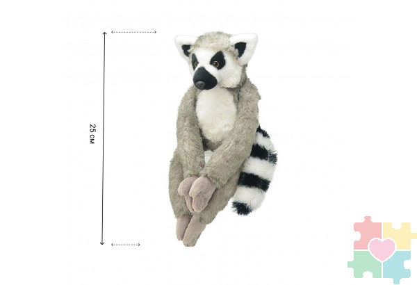 Мягкая игрушка Лемур, 25 см