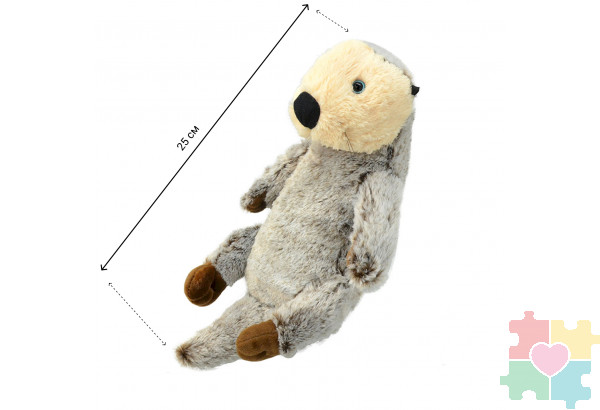 Мягкая игрушка Морская выдра, 25 см