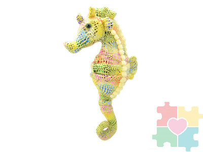 Мягкая игрушка Морской конёк, 25 см