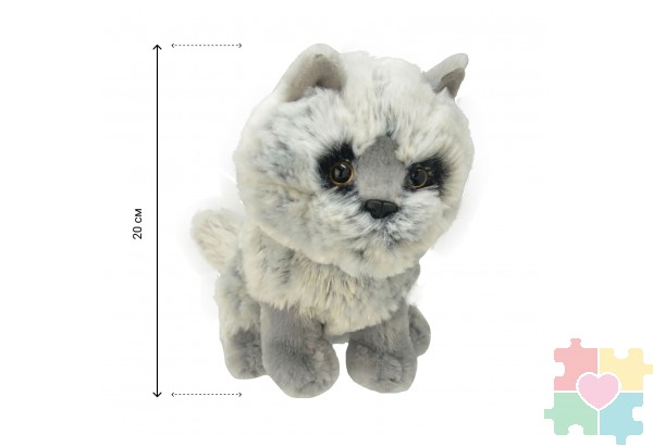 Мягкая игрушка Норвежский кот, 20 см
