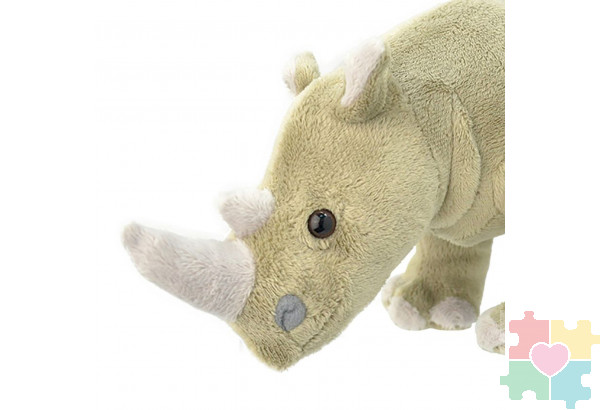 Мягкая игрушка Носорог, 25 см