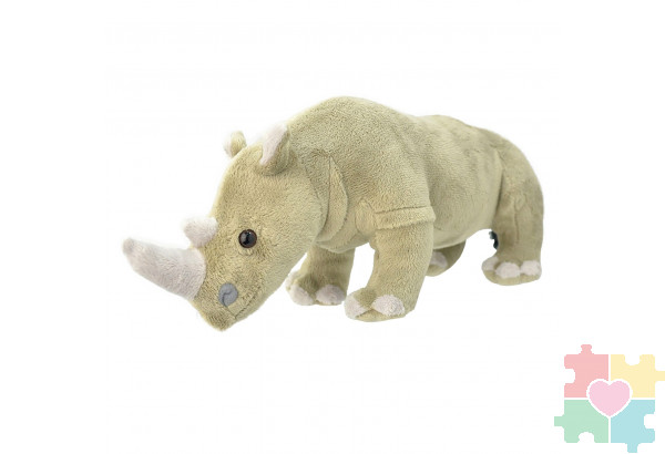 Мягкая игрушка Носорог, 25 см