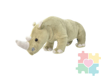 Мягкая игрушка Носорог, 25 см