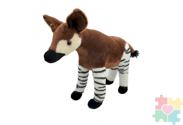 Мягкая игрушка Окапи, 25 см