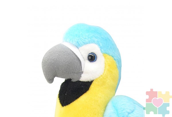 Мягкая игрушка Попугай Ара, 25 см