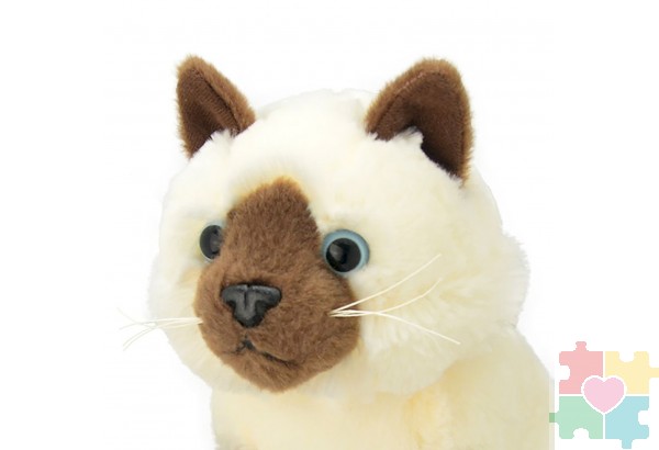 Мягкая игрушка Сиамская кошка, 20 см