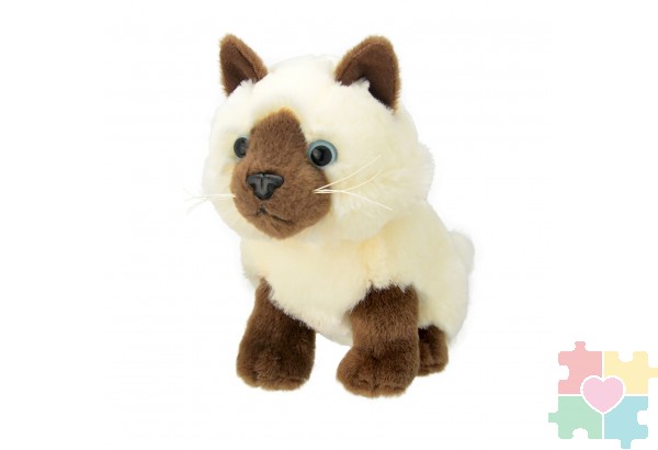 Мягкая игрушка Сиамская кошка, 20 см