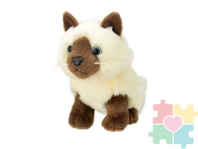 Мягкая игрушка Сиамская кошка, 20 см