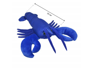 Мягкая игрушка Синий лобстер, 20 см