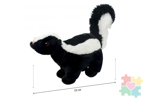 Мягкая игрушка Скунс, 25 см
