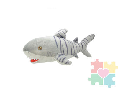 Мягкая игрушка Тигровая акула, 25 см