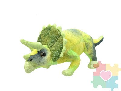 Мягкая игрушка Трицератопс, 25 см