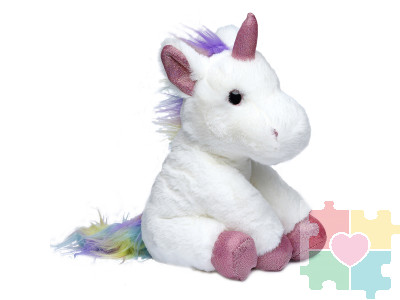 Мягкая игрушка Единорог радужный 35 см